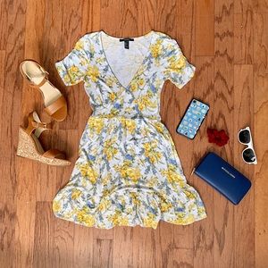 Floral Print Mini Dress